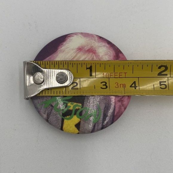 POISON BUTTON PINBACK FAN CONCERT SOUVENIR 1980'S GLAM METAL HAIR BAND GROUP - Picture 4 of 4
